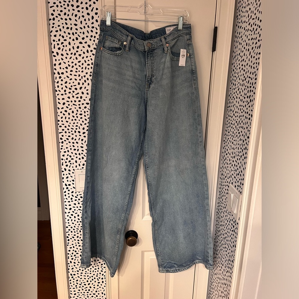 Gap baggy mid rise jeans